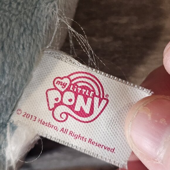 My Little Pony Blue Dash Rainbow Pony Plush Blue Stuffed Animal Plushie 12" - Picture 8 of 9